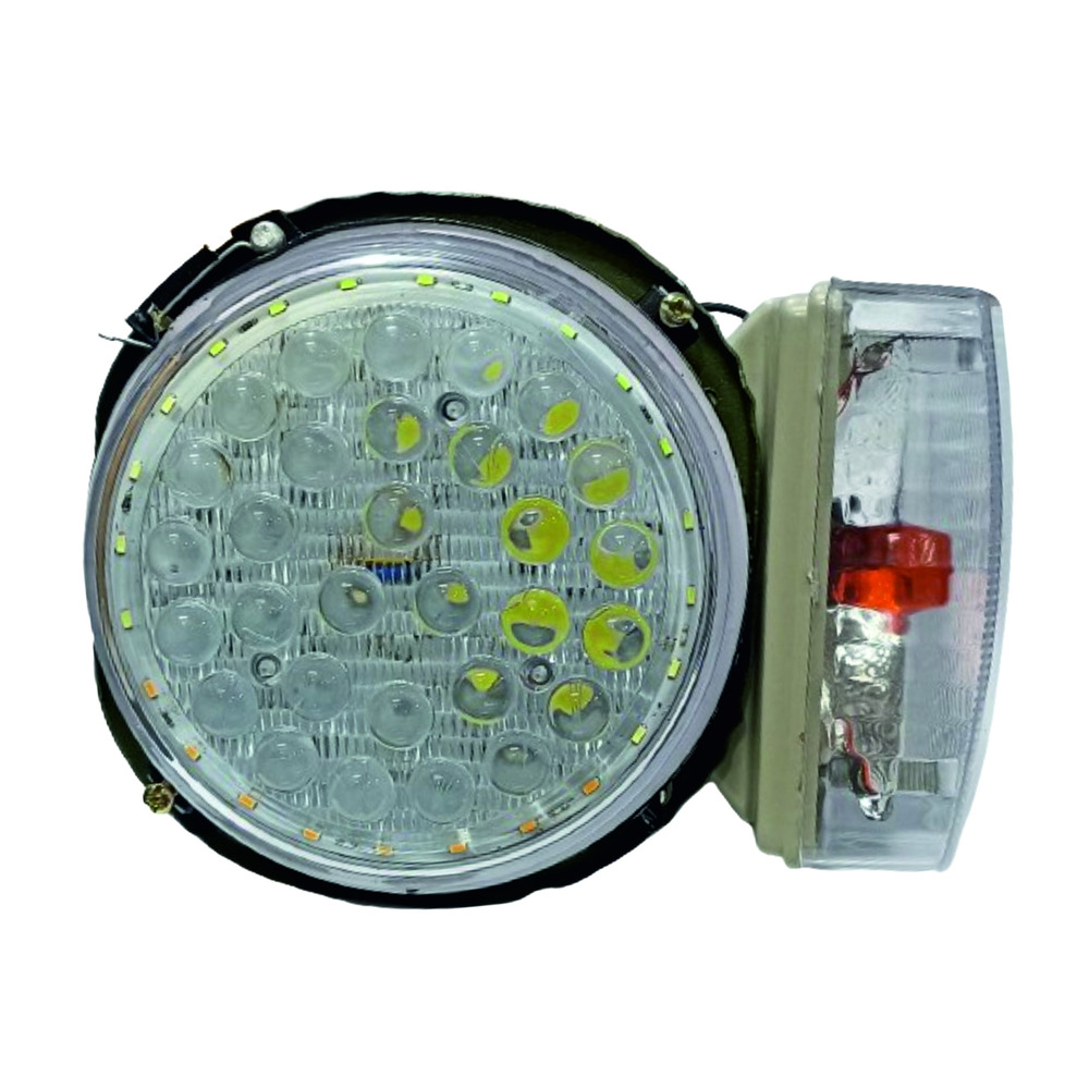 Ape Led Head Light Three Wheeler - Body Material: Glass