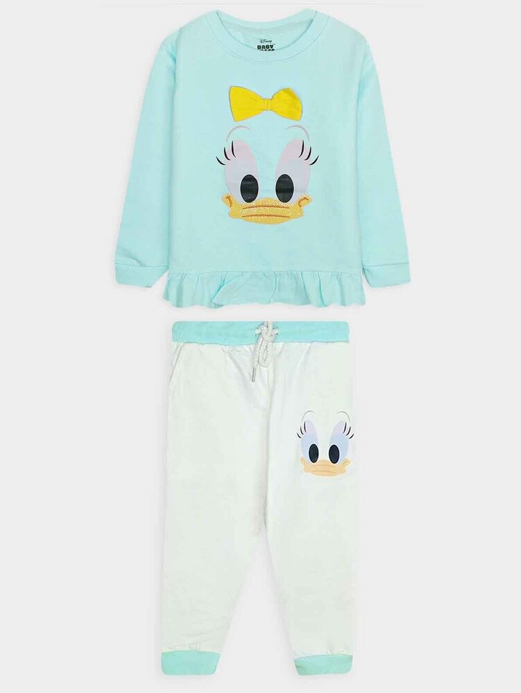 Girls Printed Jogging Set