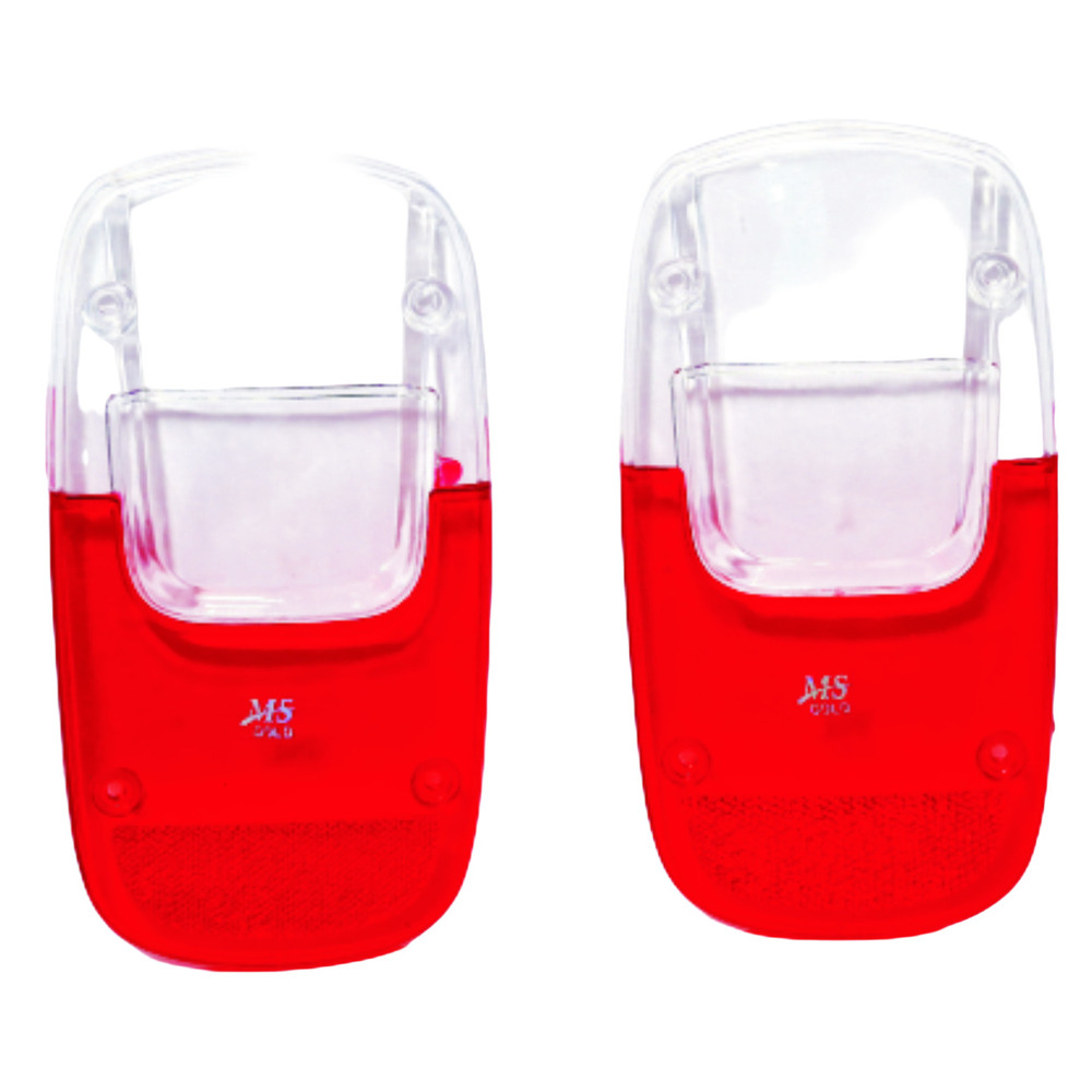 Tvs King Tail Lamp Lens Three Wheeler - Body Material: Glass