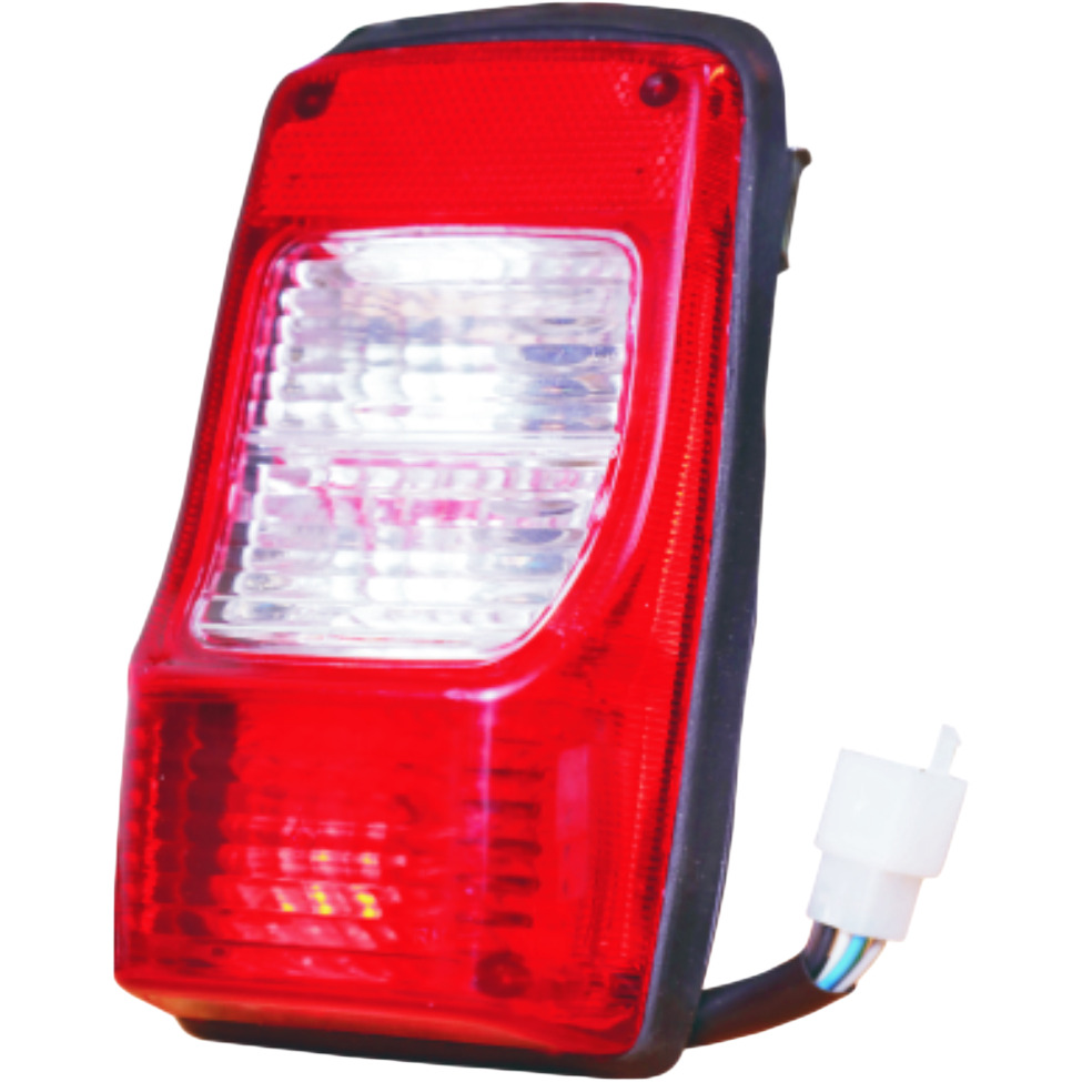 Re Compact 2S-4S Tail Light Three Wheeler - Body Material: Glass