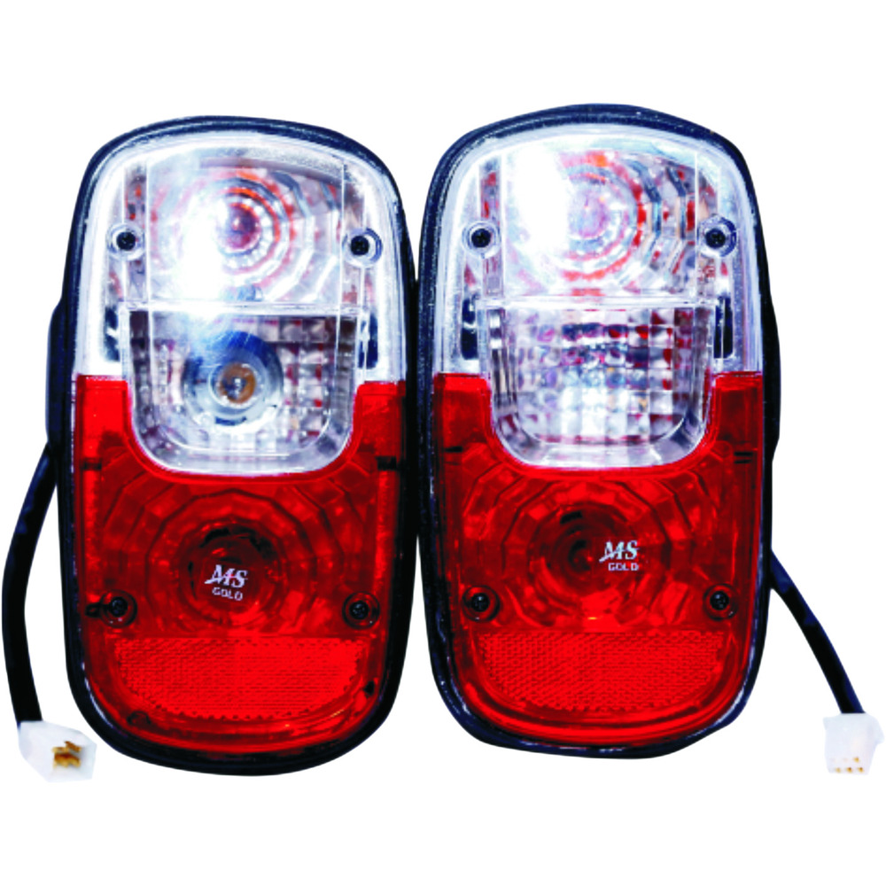 Tvs King Tail Light Three Wheeler - Body Material: Glass