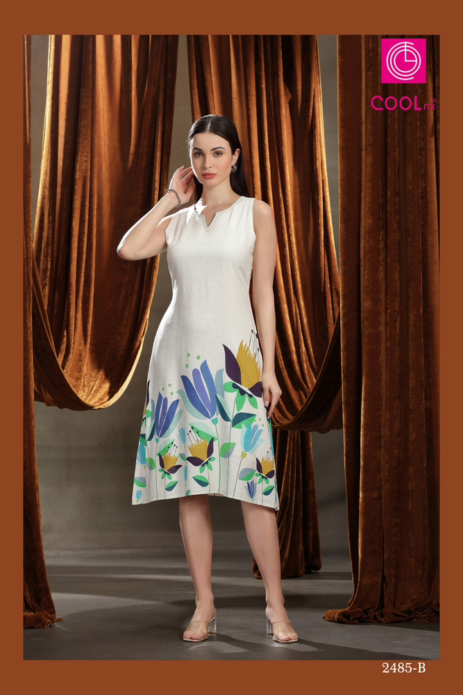 Womens Dress - Color: Multicolor