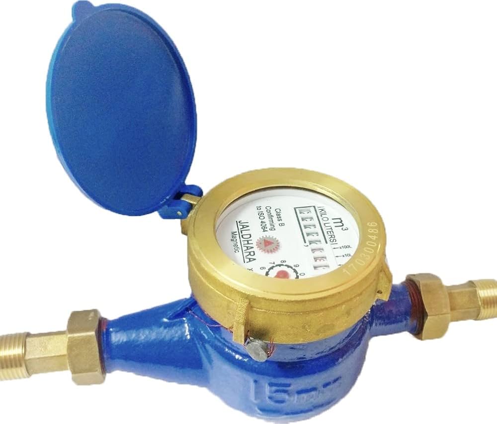Water Meter - Color: Blue