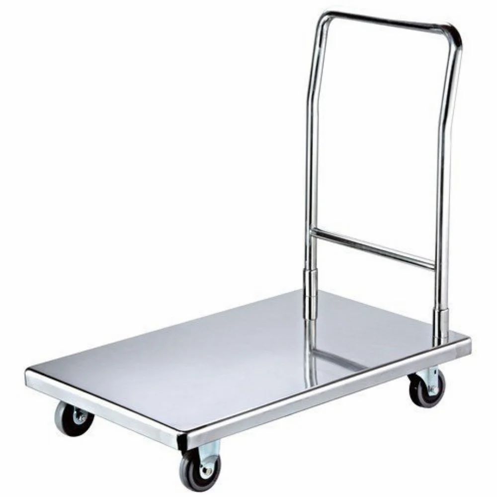 Stainless Steel Platform Trolley - Application: Commercial