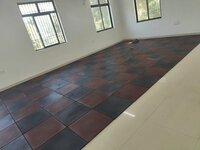 Gym Blue Rubber Flooring