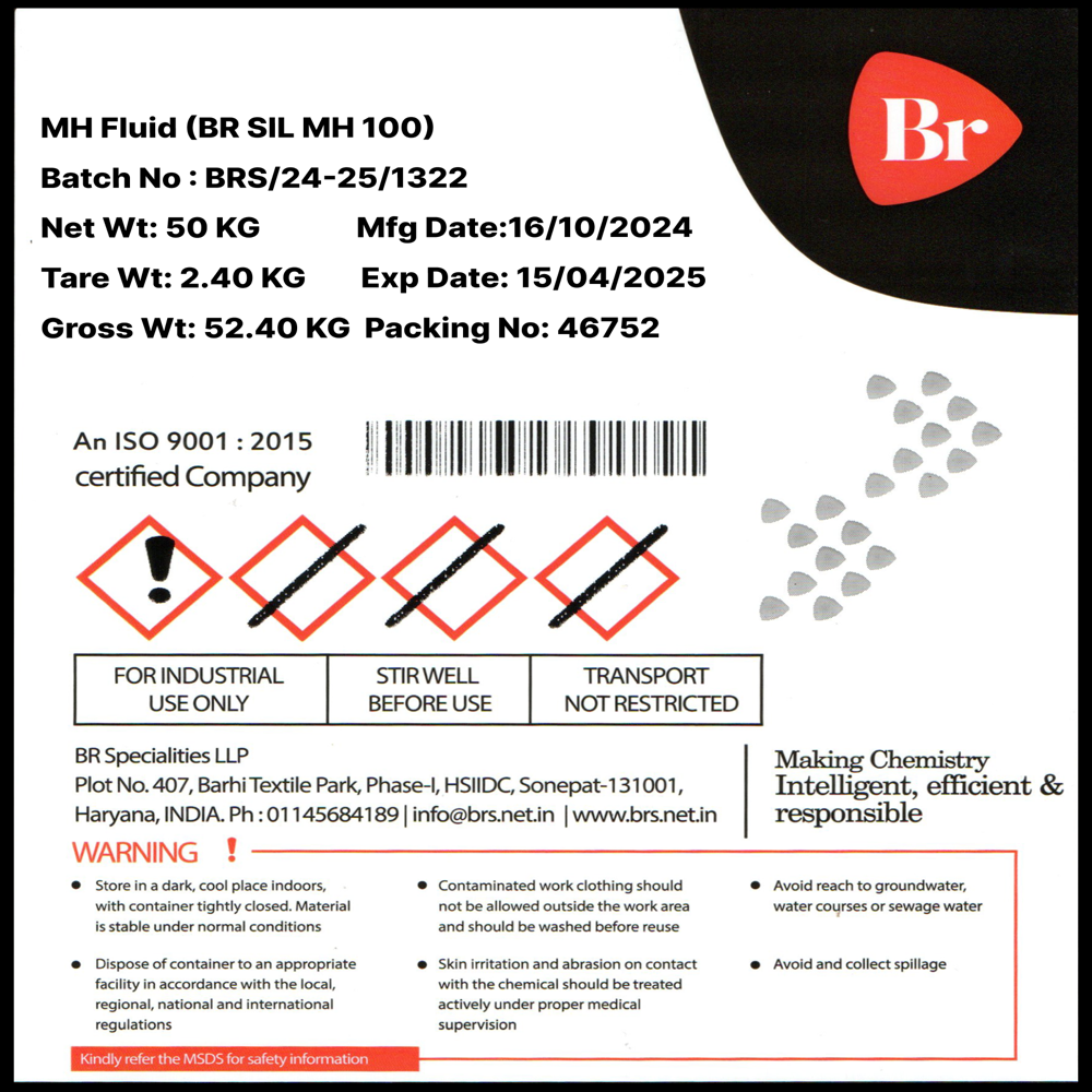 Silicone Methyl Hydrogen - Packaging Type: Hdpe Carboy