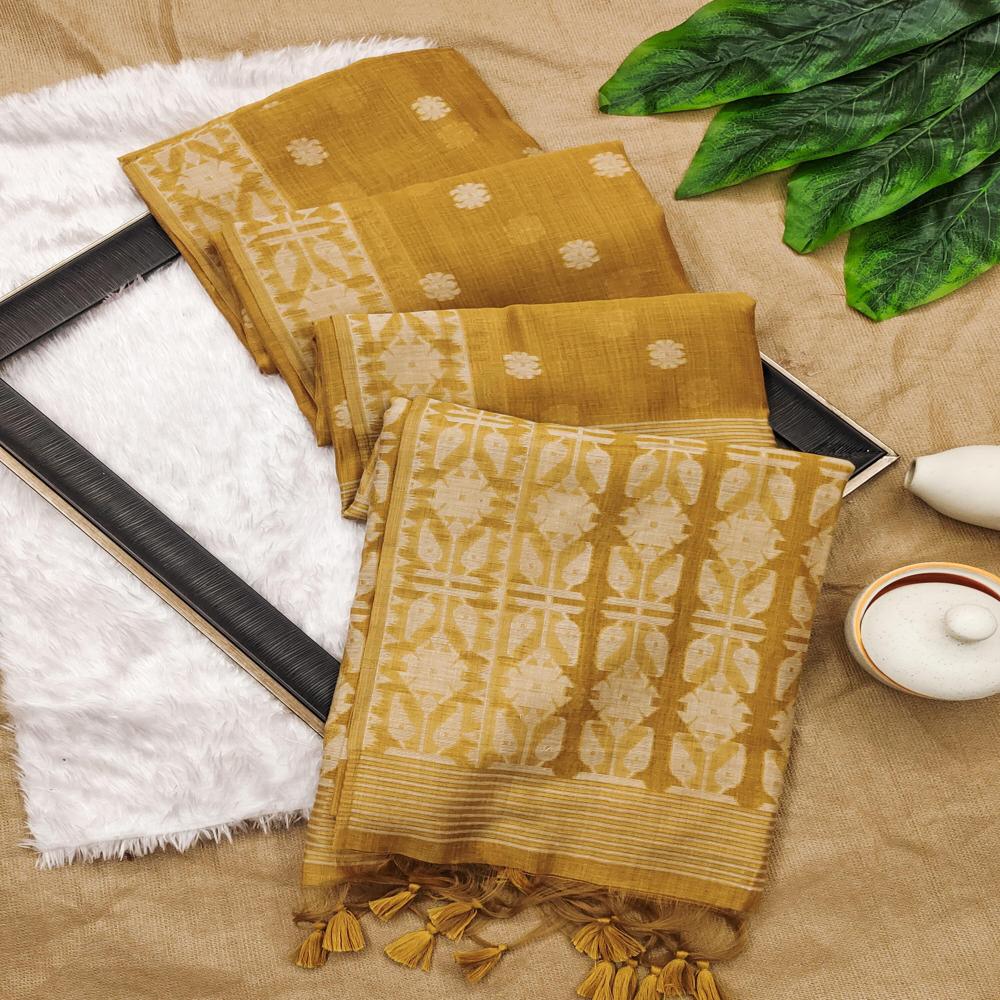 Indian Designer Traditional Saree - Color: Yellow-maroon-blue-gray-lavender