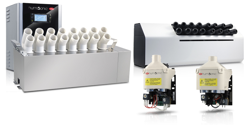 Ultrasonic Humidifiers - Color: White