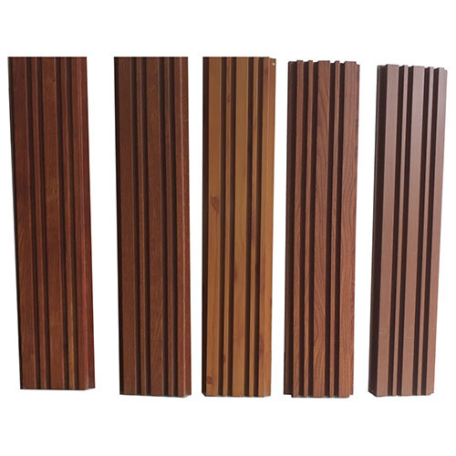 Wood Finish Aluminium Gate Panels