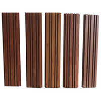 Wood Finish Aluminium Gate Panels - Features: High Quality