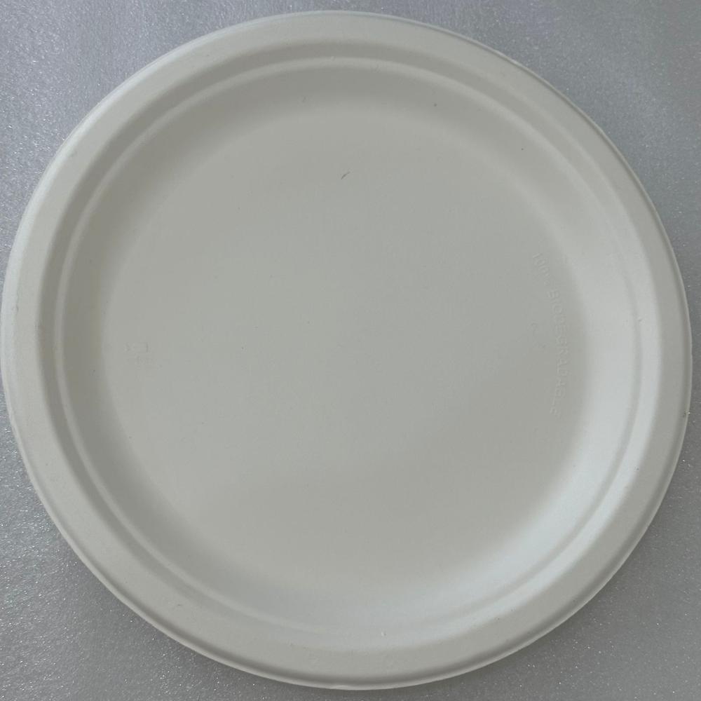 7 Inch Biodegradable Plain Plate - Application: Food Packaging