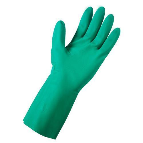 Green Latex Rubber Gloves - Application: Hand Protection For Cleaning