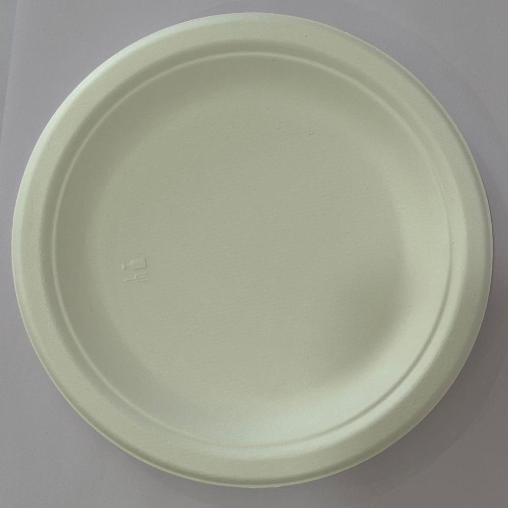 6 inch biodegradable plain plate
