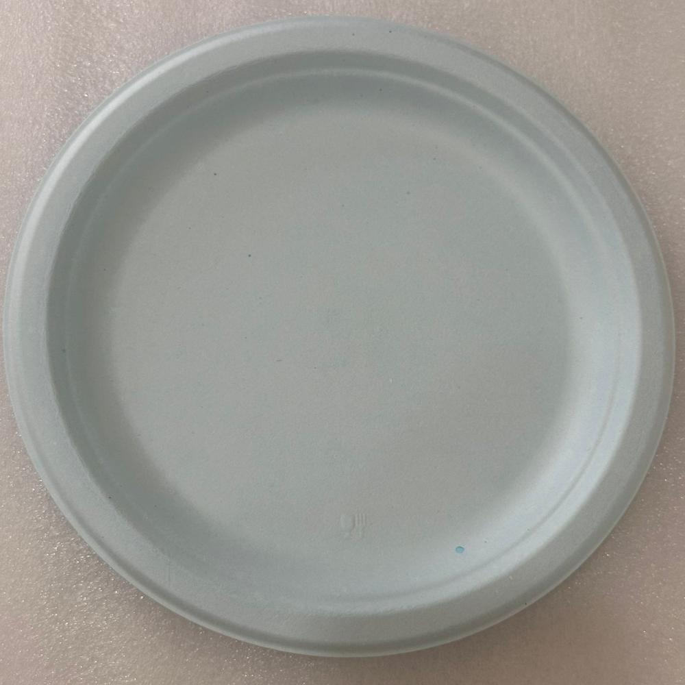 7 inch biodegradable plain plate (classic)