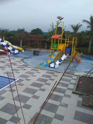 Water park construction