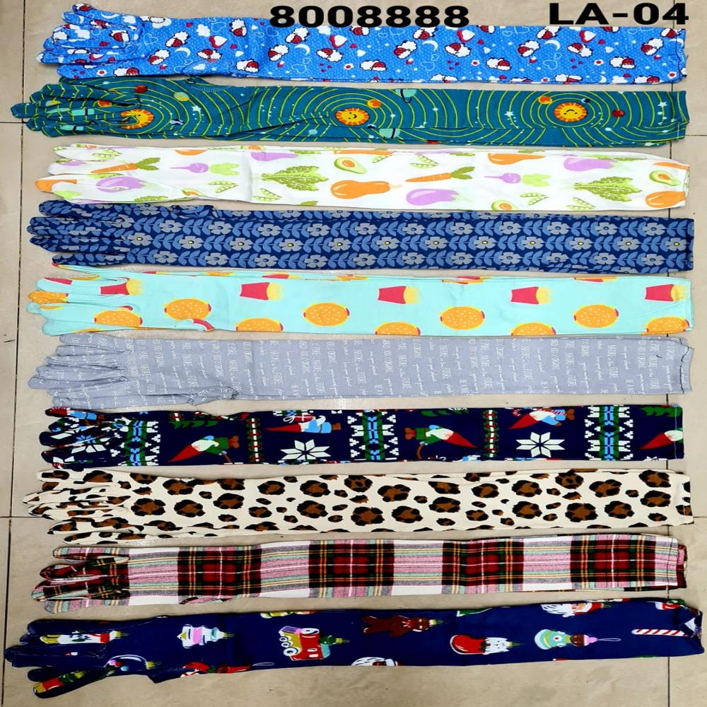 Cotton Gloves - Color: Multicolor