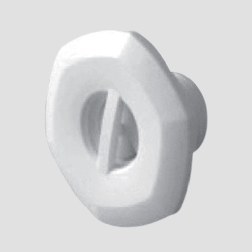 Pool Face Swirl Jet With Gasket Nozzle - Material: Abs Or Pvc Plastic
