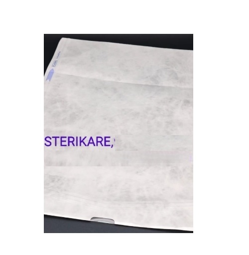 Medical Grade Paper Tyvek Window / Header Back Pouch