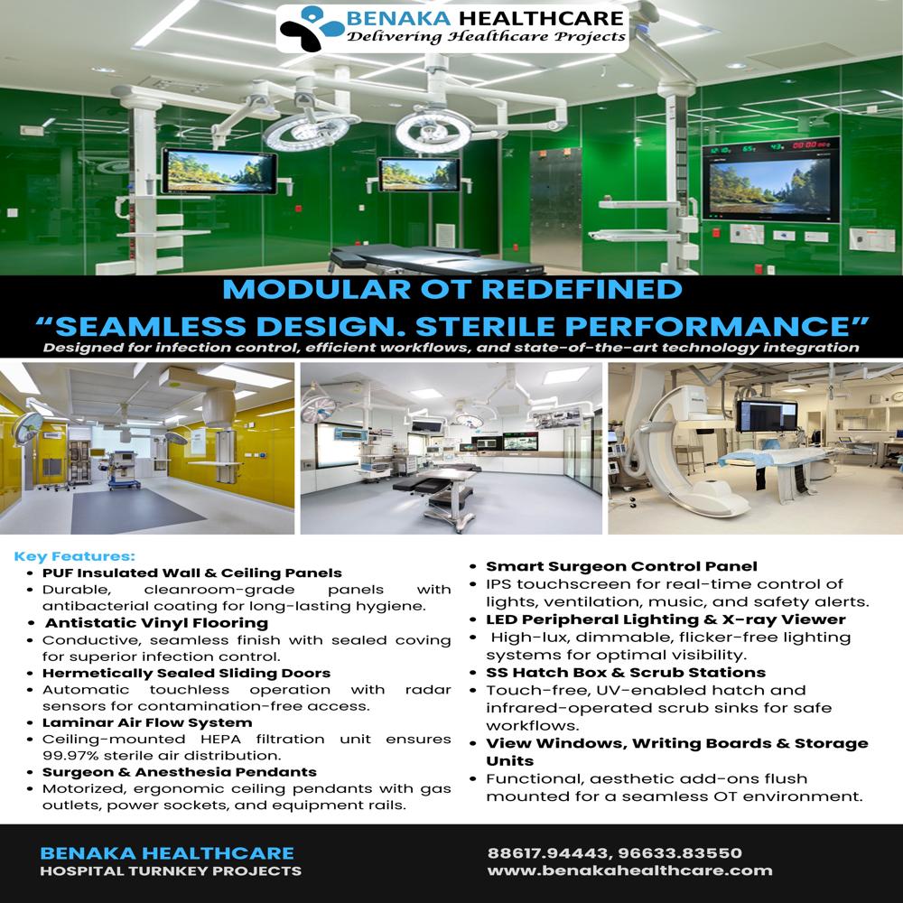 modular operation theatre