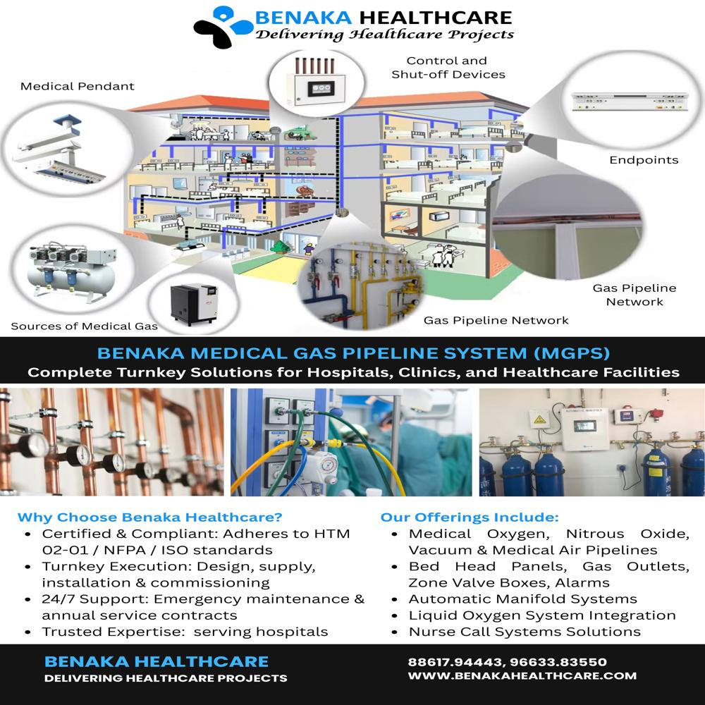 medical gas pipeline