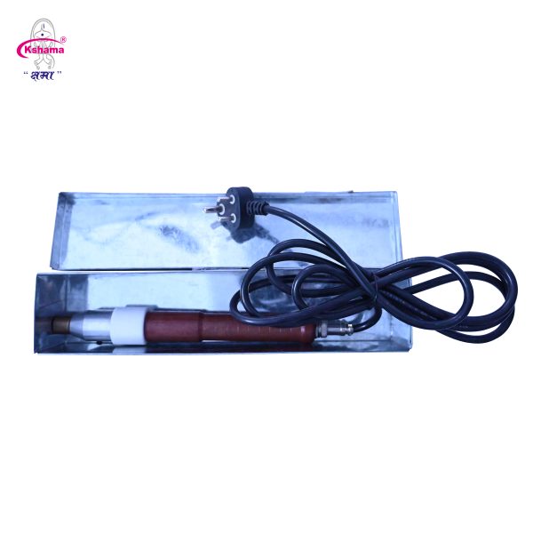 Dehorner Electric Heavy Veterinary Tools Destroys the Horn Cell I Pack of 1 Pcs I SS Road Brass Tip Wooden Handle.