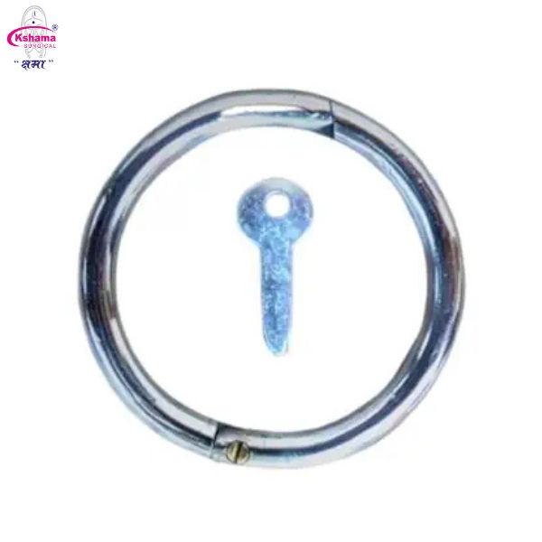 Bull Nose Ring Stainless Steel, Screw Key Cattle Cow SS Veterinary Instruments (1 Pc)
