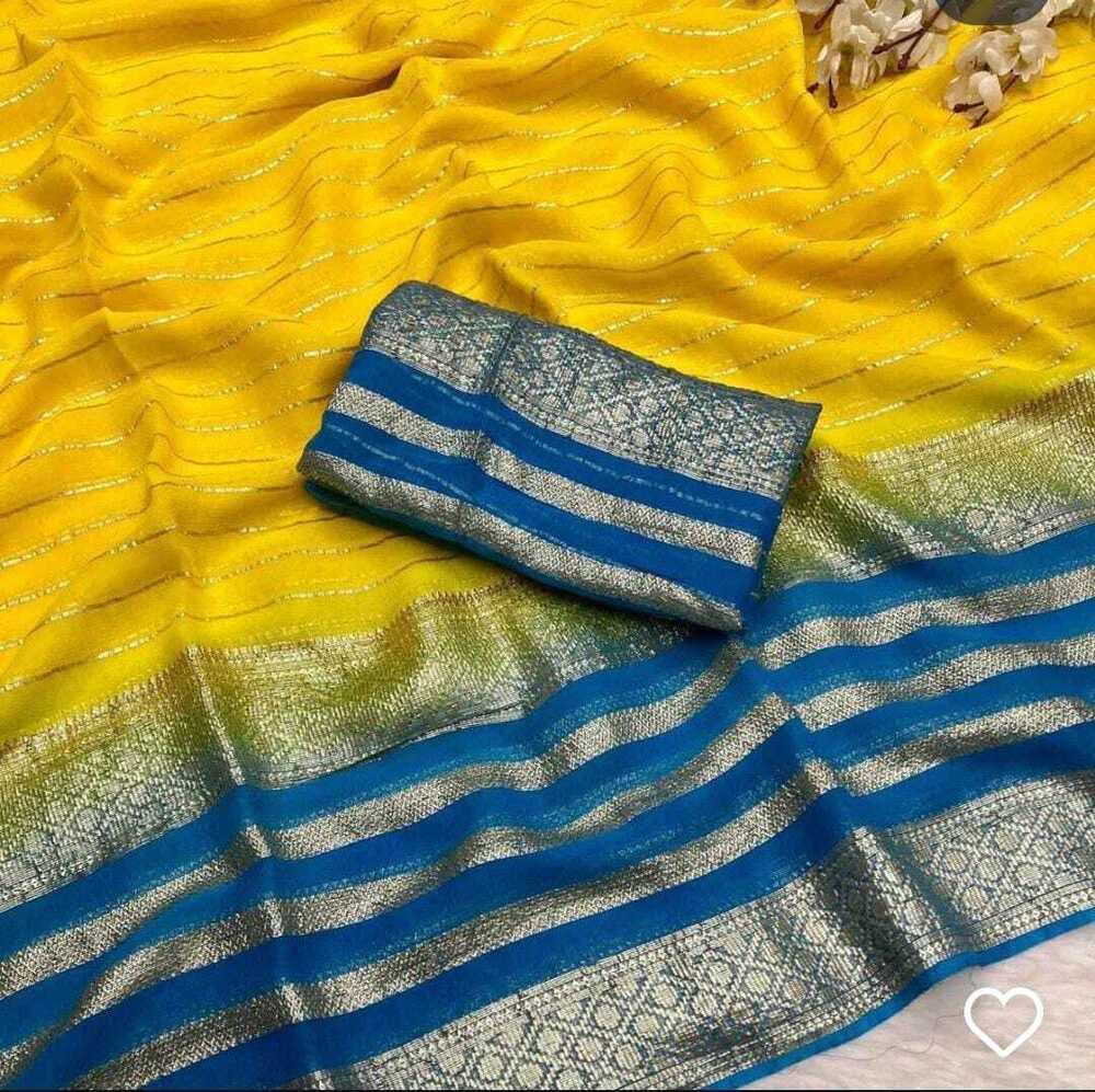 Pure Viscose Satin Sarees