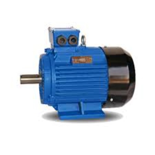 Industrial Lifting Motor - Mild Steel, Three Phase, 415 Volt - Blue, Air Cooling, 50 Hz, Ip55, Electric Start, Robust Safety Features, 1 Year Warranty