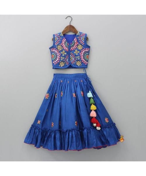 Kids Choli Set - Size: Double Extra Small