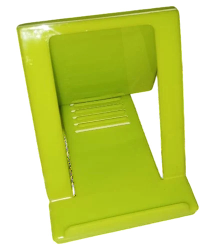 Light Green Promotional Plastic Mobile Stand - Size: 115X32X8Mm (Hxwxl)