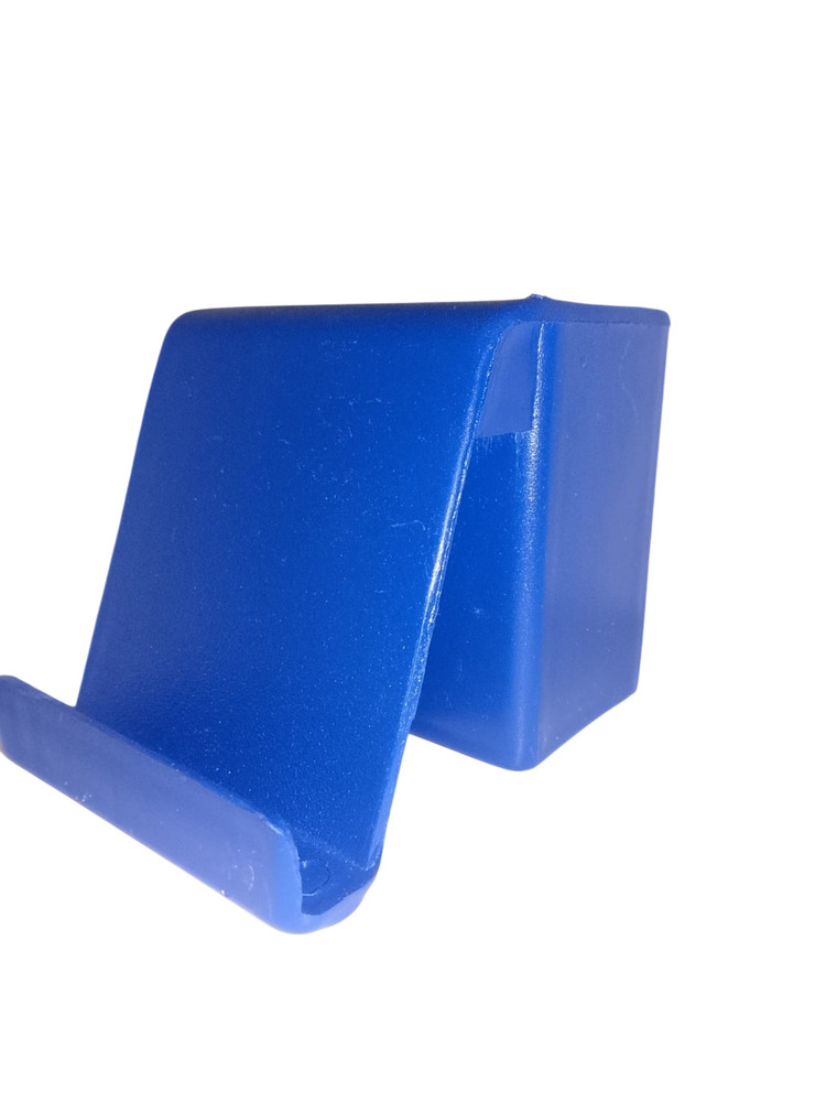 Plastic Pen And Mobile Stand - Color: Blue