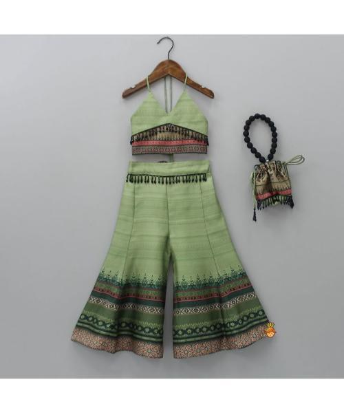 Kids navaratri plazzo set