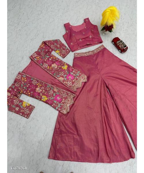 Kids Navaratri Plazzo Set