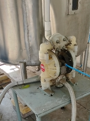 Industrial Air Operated Double Diaphragm Pumps - Color: Multiple