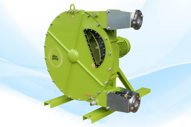 Industrial Albin Hose Pumps - Color: Green