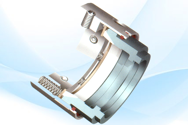 Multispring Pusher Seals - Color: Silver