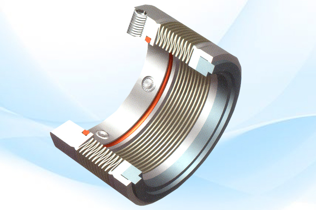 Metal Bellow Seals - Color: Silver