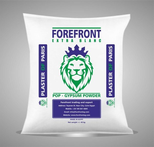 Gypsum Powder - Color: White