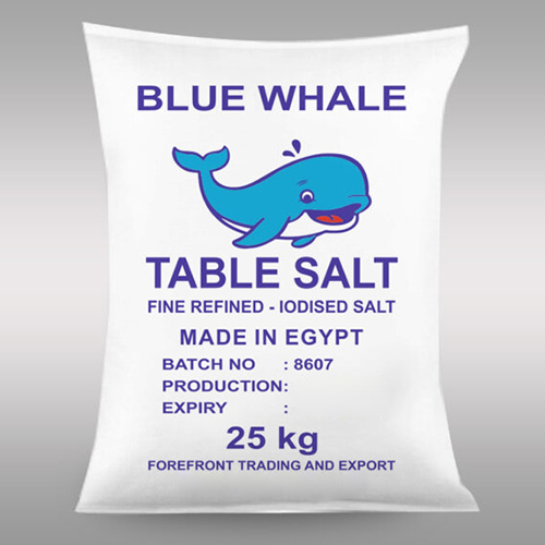 25 Kg Table Salt - Color: White