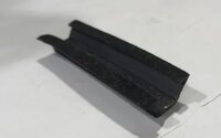 Aluminium Section Rubber Beading - Color: Black