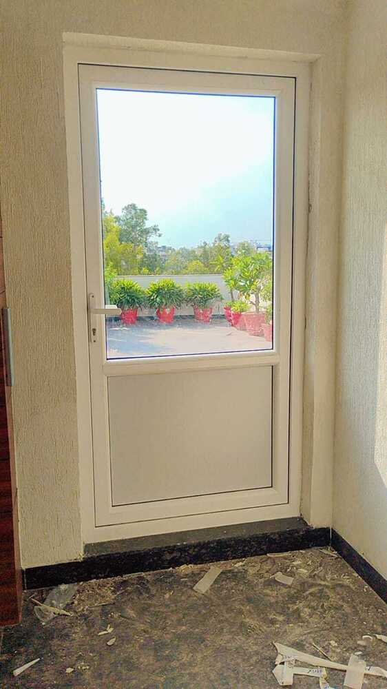 Upvc Casement Single Door - Color: White