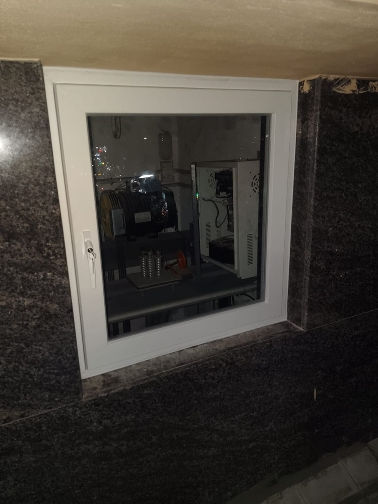 Upvc Casement Window - Color: White