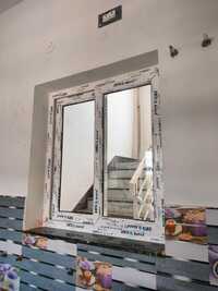 White Upvc Sliding Window - Size: As Per Required