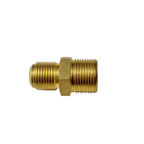 Male Brass Half Flare Union 5-8 x3-4 Inch