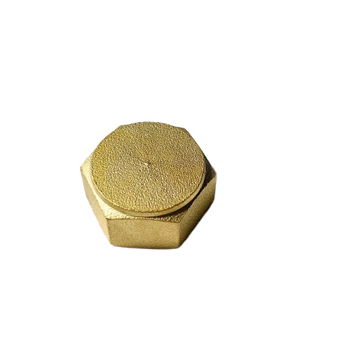Golden Brass Split Valve Cap - Finish: Polished