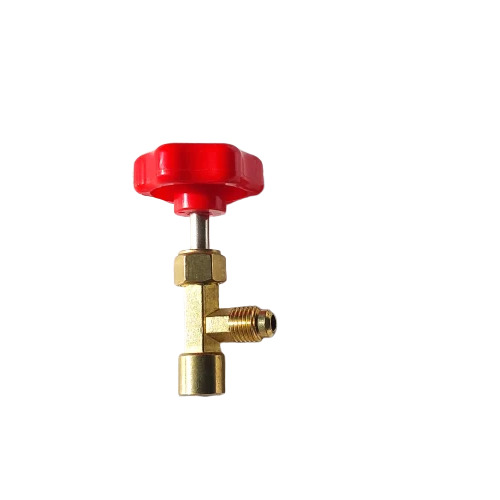10 Mm R134A Refrigerant Can Tap Valve - Color: Golden