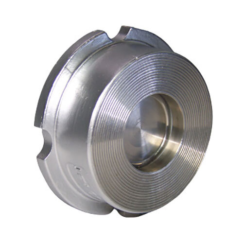 Disc Check Valve - Color: Silver