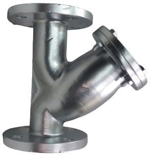 Ss Y Type Strainer - Color: Silver