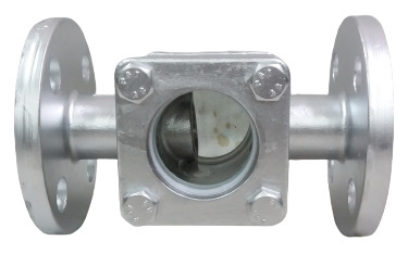 Ss Double Window Sight Glass - Color: Silver