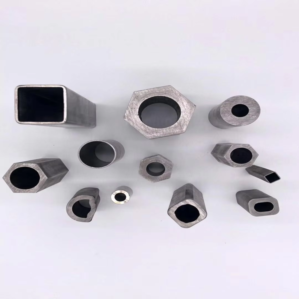 Oval shape seamless steel tube